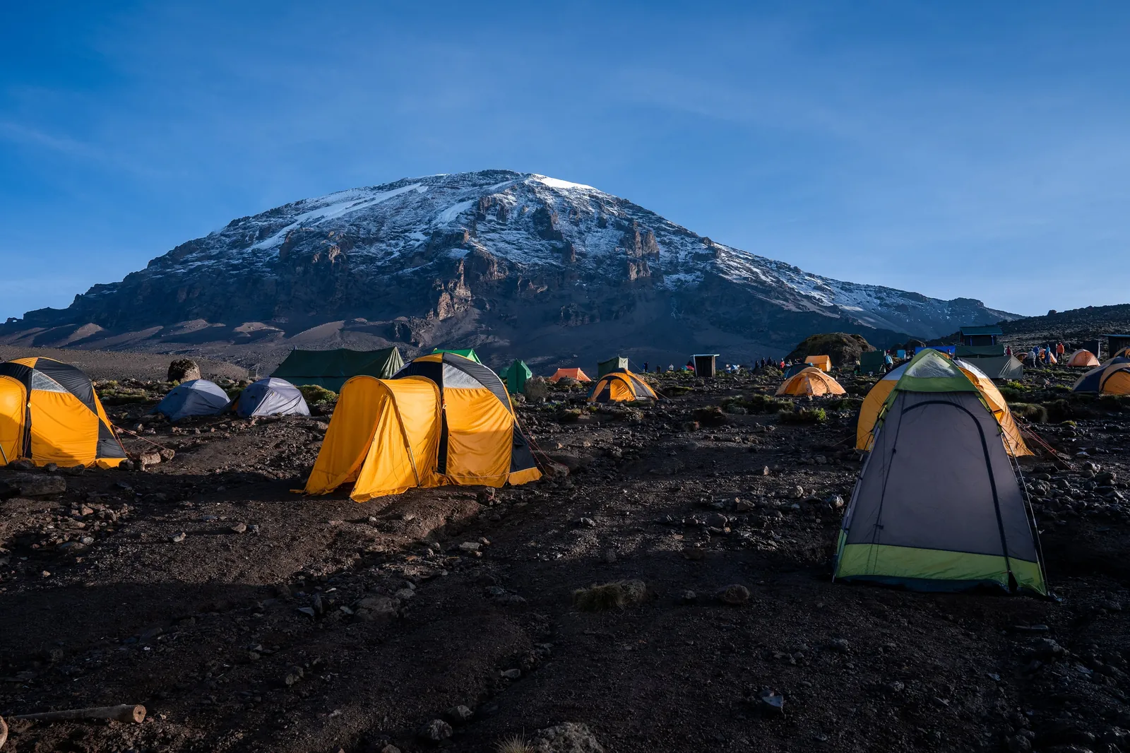 Kibo → Uhuru Peak → Horombo
